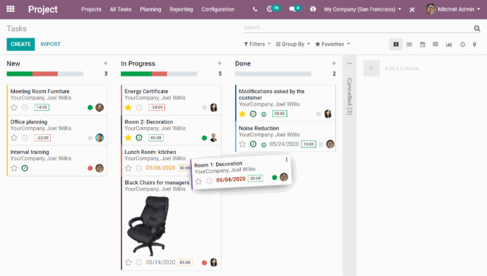 Projecten module - Gebruik de kracht van visuele informatie